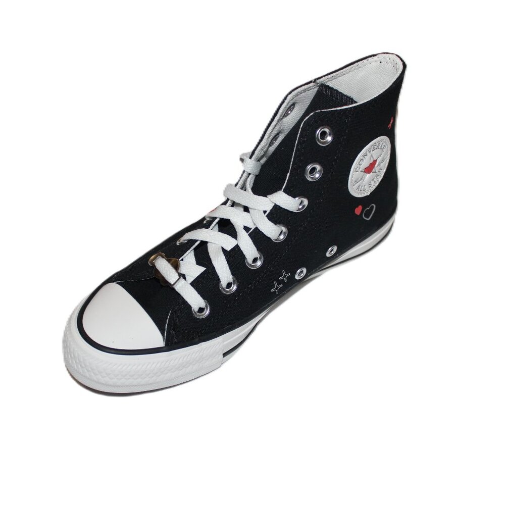 WOMEN'S CONVERSE CTAS BLACK HI TOP CASUAL SNEAKERS US 6/ UK4/ EUR36.5